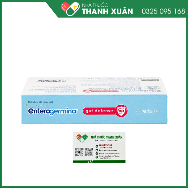 Enterogermina Gut Defense Sanofi hỗ trợ bảo vệ đường ruột
